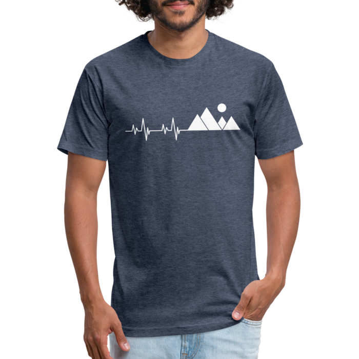 Mountain Pulse - Premium Graphic Tee