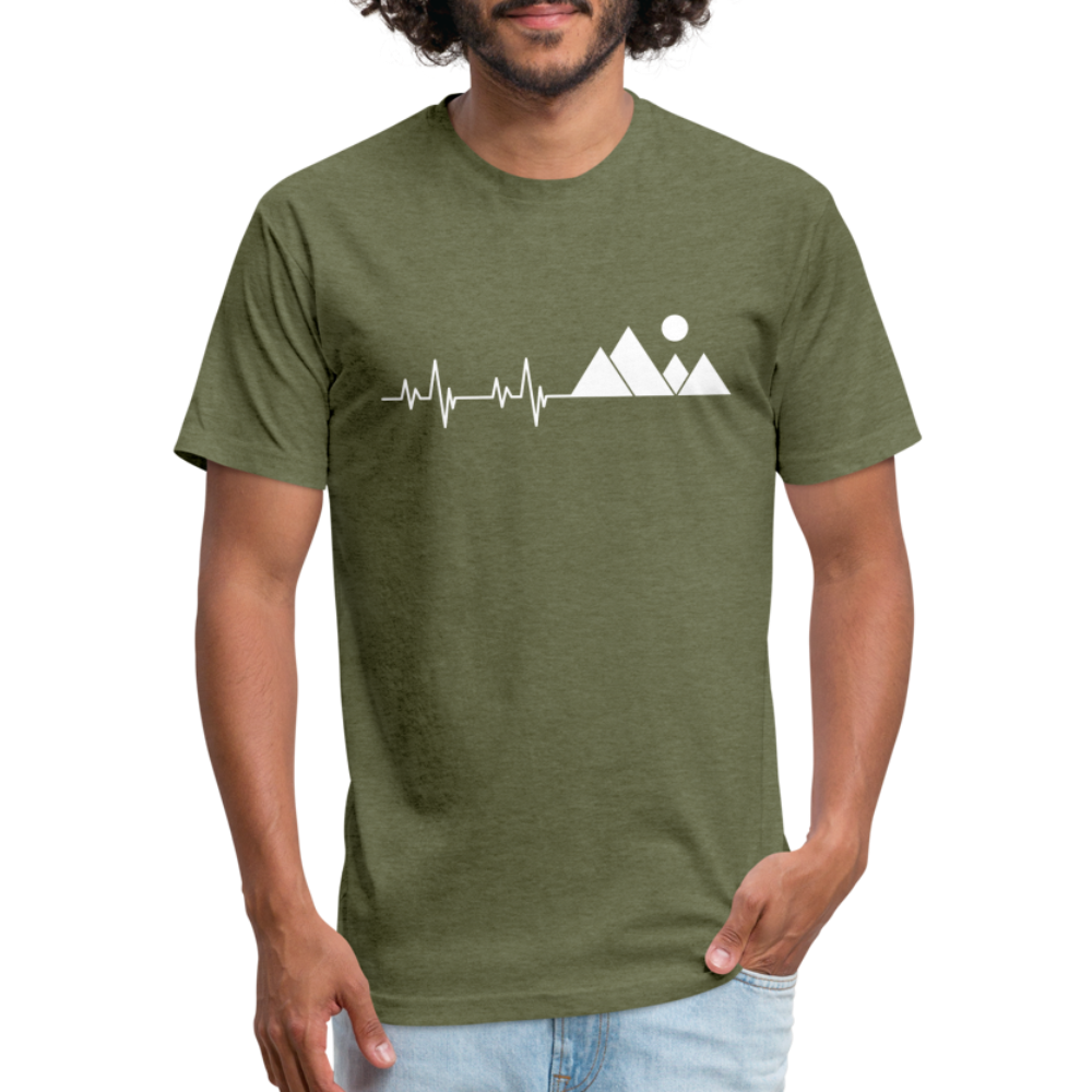 Mountain Pulse - Premium Graphic Tee