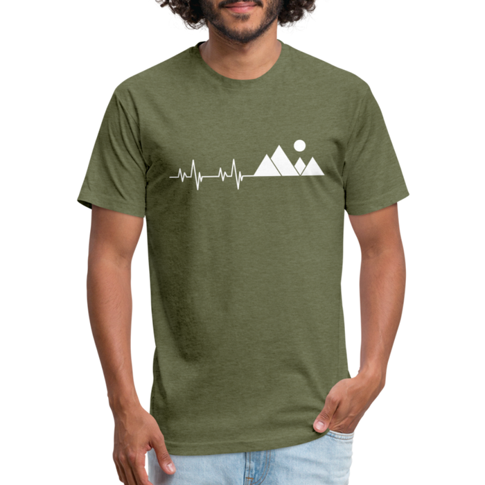 Mountain Pulse - Premium Graphic Tee