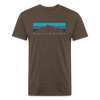 Retro Mountain Classic (cool) - Premium Graphic Tee