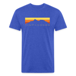 Retro Mountain Classic (warm) - Premium Graphic Tee