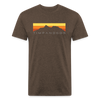 Retro Mountain Classic (warm) - Premium Graphic Tee