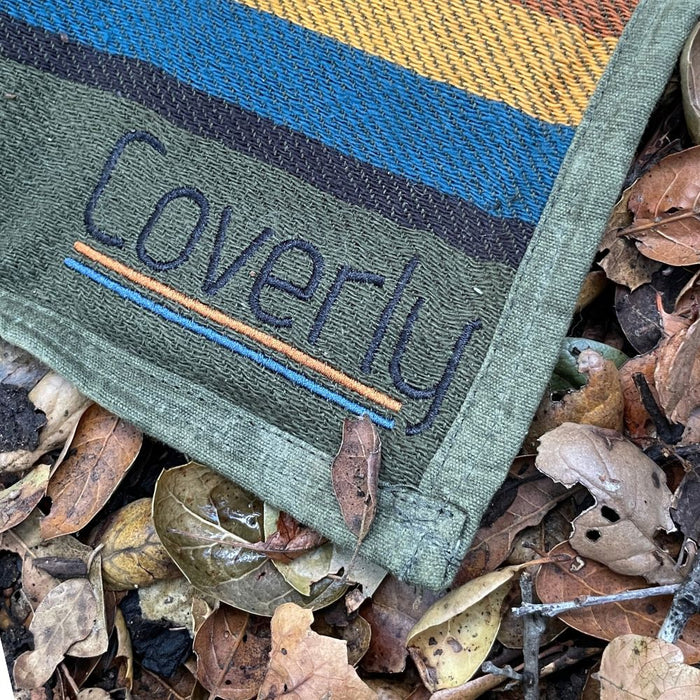 Canvas Camping Blanket - Waxed Canvas Outdoor Blanket / Bushcraft Blanket