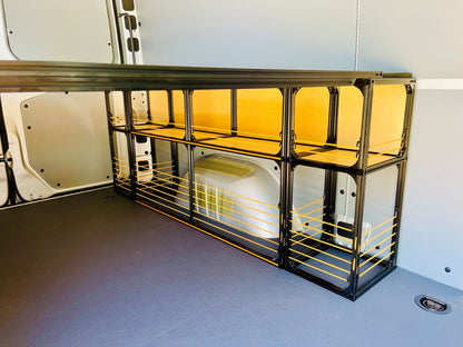 mercedes sprinter bed diy campervan kit