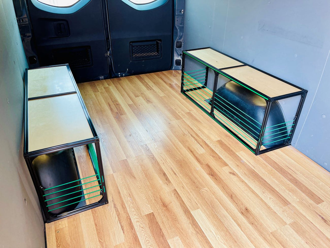Easy to Install Ford Transit Van Benches | Campervan Conversion – TNTvans