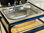 Van Kitchen Kit - Sink, Tanks, Pump, Ice Chest Slide - Camper Van DIY Conversion