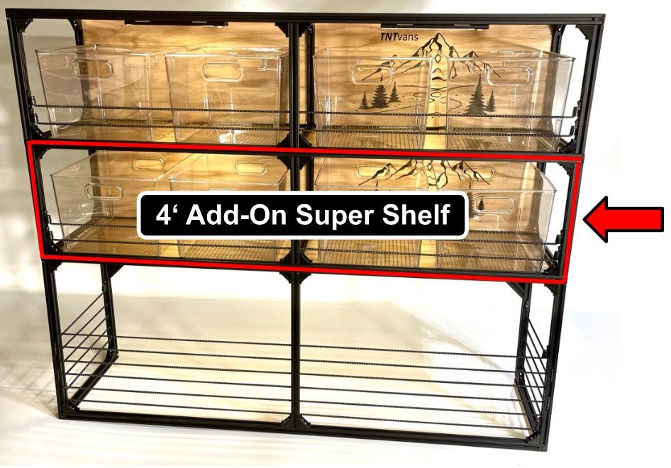 Shelf Add-On - Van Conversion - Front