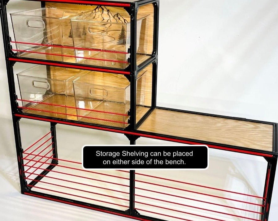 Bench and Storage for Vans