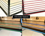 Shelving Trim Color Options  - Van Conversion