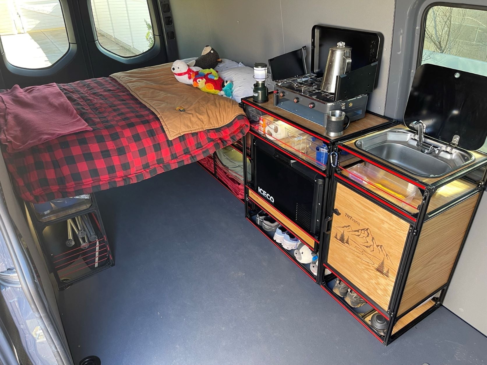 Ford E-Series / Econoline Reg. Camper Van Conversion Kit - TNTvans