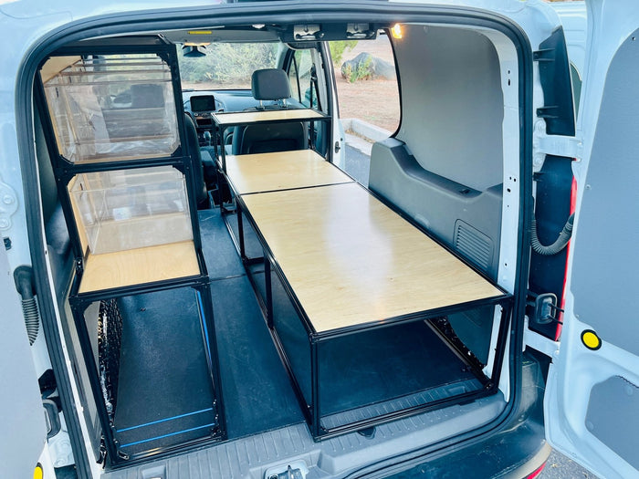 Ford Transit Connect Camper Conversion DIY Kit Back
