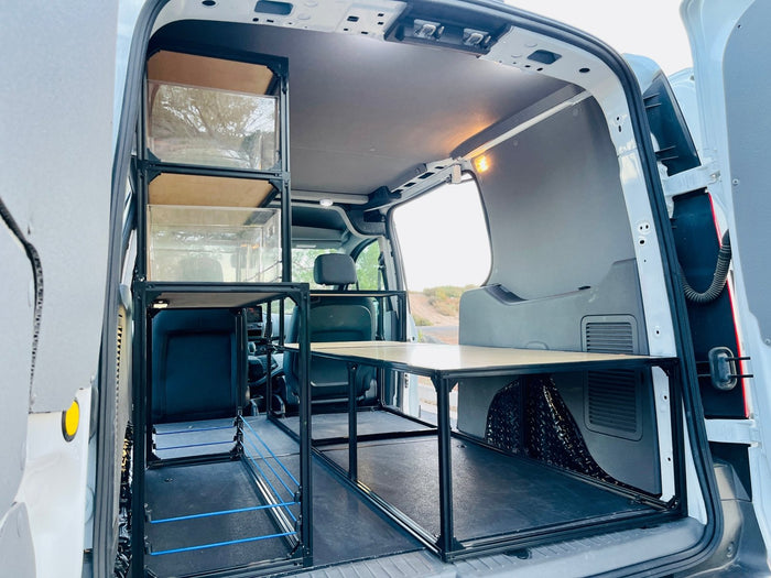Ford Transit Connect Camper Conversion DIY Kit Rear