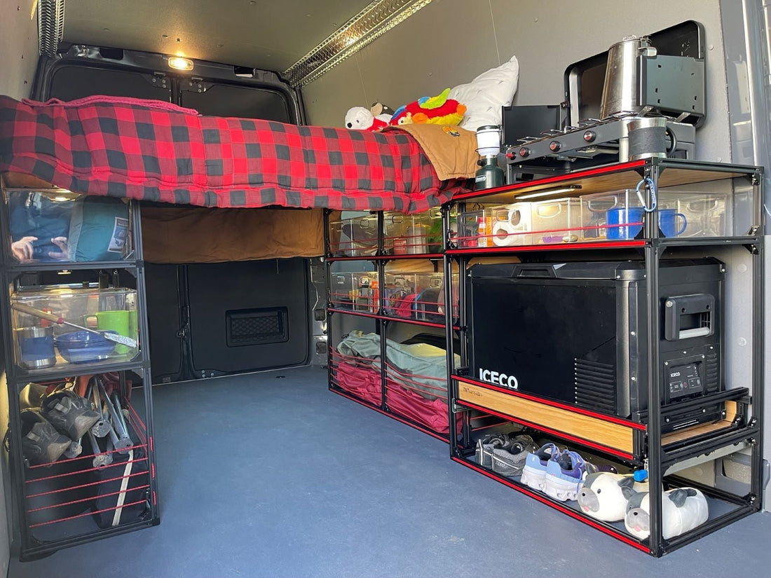 Ram ProMaster 118 Camper Van Conversion Kit | Bed Kit | DIY