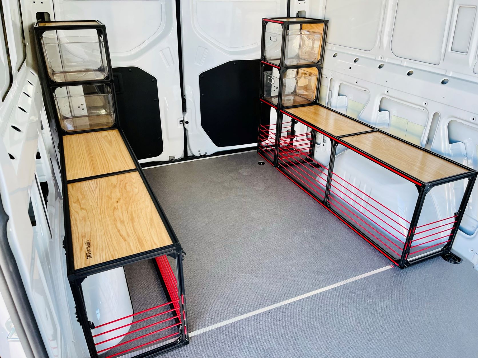 Small Super Shelving - Van Conversion - TNTvans